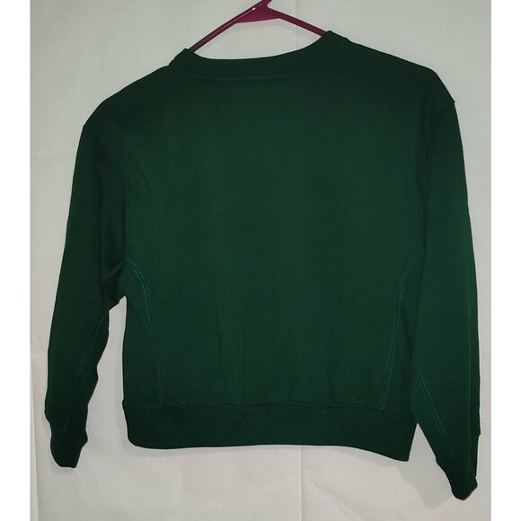 Gap Kids Sweatshirt NWT Crew neck Ivan Green Size Small (6-7) - Picture 3 of 9